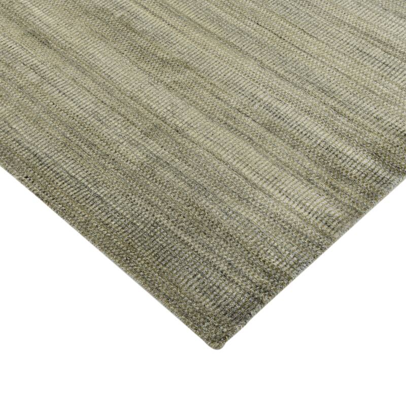 HomeRoots Striped Transitional Rectangle Area Rug