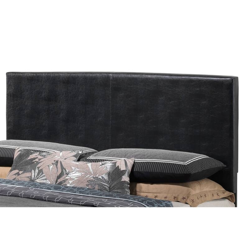 Queen Bed in Black, Elegant and Modern for Casual Spaces