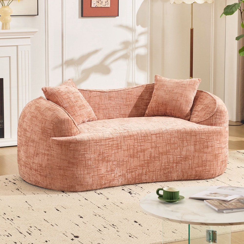 Compress Sofa. It Has Armrests on Both Sides, Comes with Two Pillows
