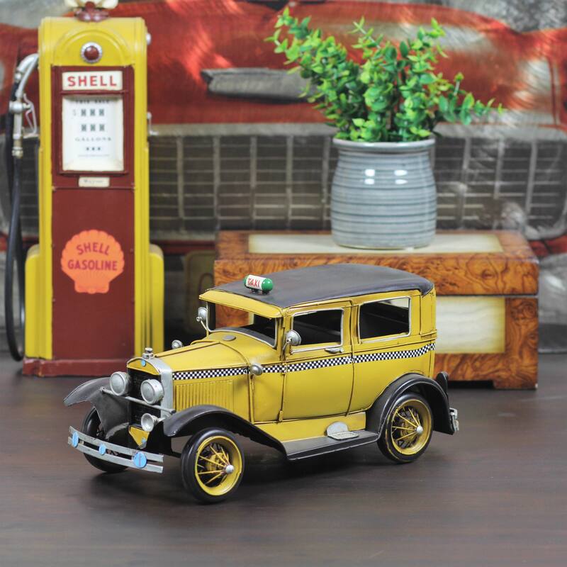 Yellow Metal 1931 Taxi Model