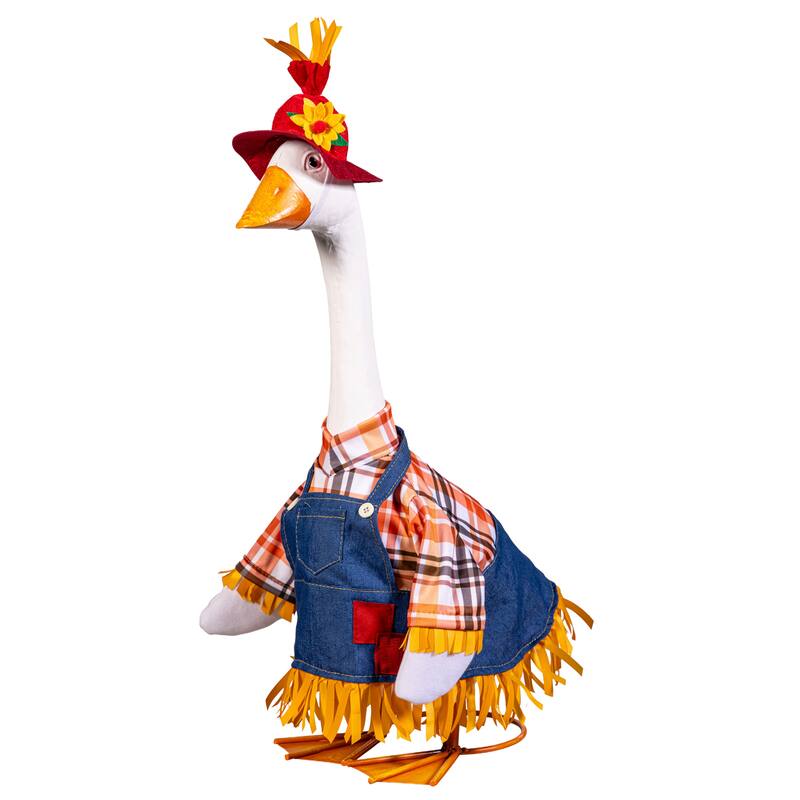 Porch Goose Outfit for Garden Statue