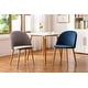 preview thumbnail 1 of 37, Porthos Home Jailyn Dining Room Chairs Set Of 4, Velvet And Metal