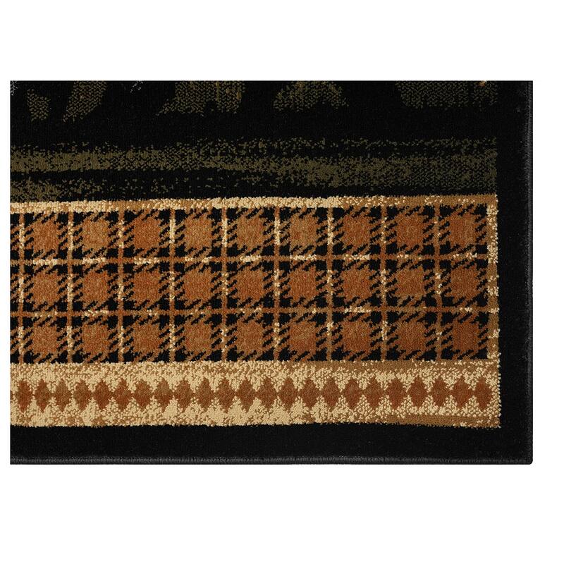 Sunset Valley Bearfoot Antique Lodge Area Rug