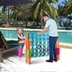 preview thumbnail 6 of 8, Gymax Jumbo 4-to-Score Game Set 4 in A Row Kids Adults w/ 42 Jumbo
