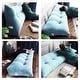 preview thumbnail 138 of 182, WOWMAX Large Reading Wedge Headboard Pillow for Bed Rest Back Support