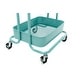 preview thumbnail 47 of 51, 4-Tier Metal Utility Cart with Wheels Storage Shelves Organizer Trolley Cart