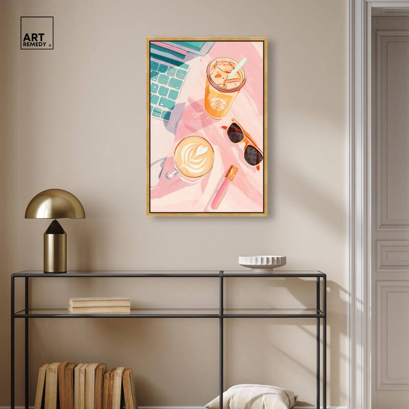 Summer Studies Canvas by Art Remedy