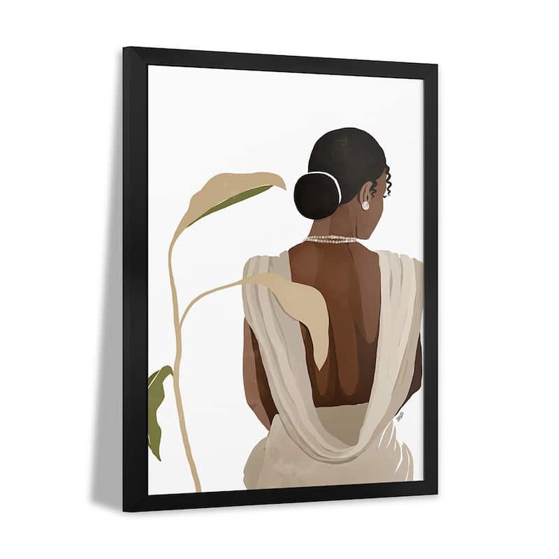 Nora Premium Framed Poster by Bria Nicole