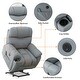 preview thumbnail 22 of 25, Super Soft And Large Power Lift Recliner Chair with Massage and Heat