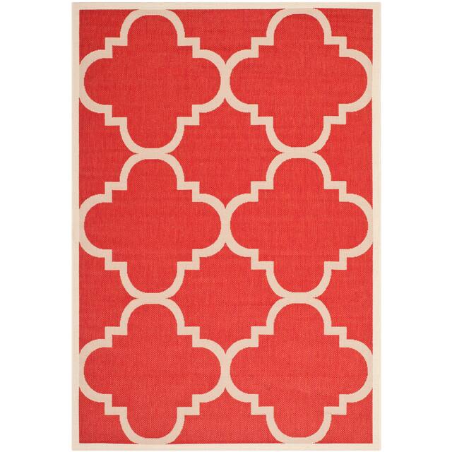 SAFAVIEH Courtyard Maryanne Indoor/ Outdoor Waterproof Patio Backyard Rug
