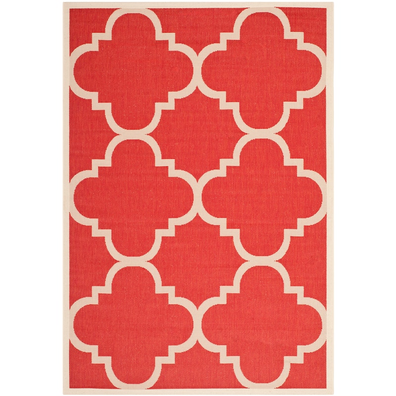 SAFAVIEH Courtyard Maryanne Indoor/ Outdoor Waterproof Patio Backyard Rug