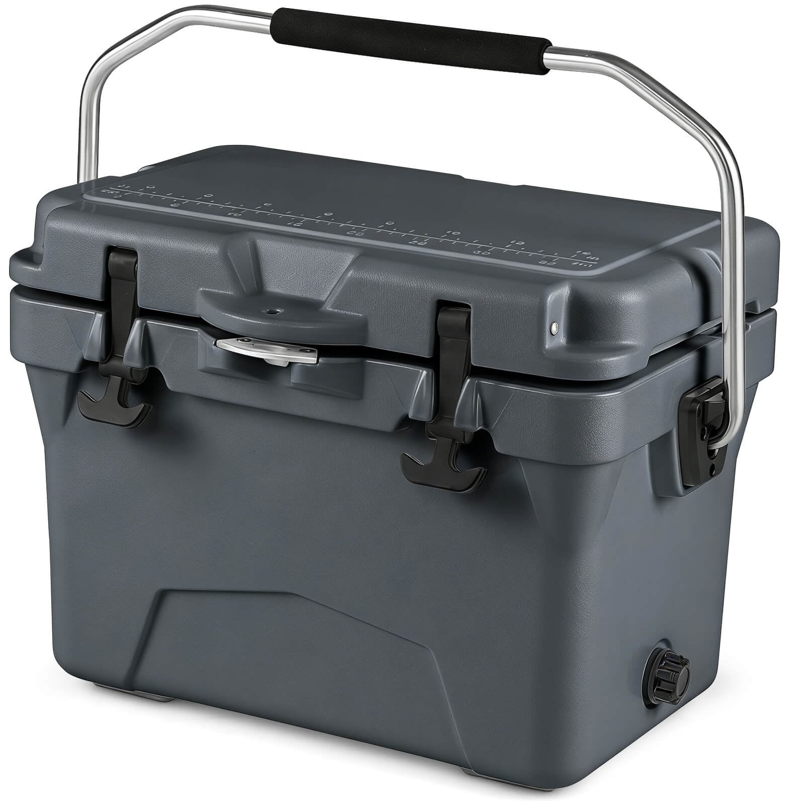 Costway 20 Quart Portable Hard Cooler Insulated Ice Chest Keeps Cool - See Details