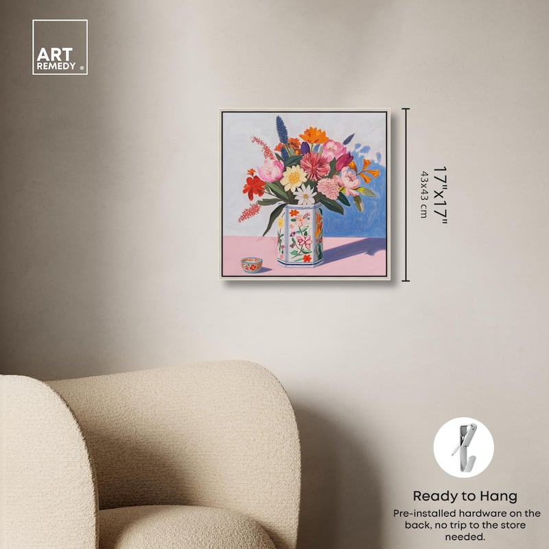 Spring's Riot Canvas by Art Remedy