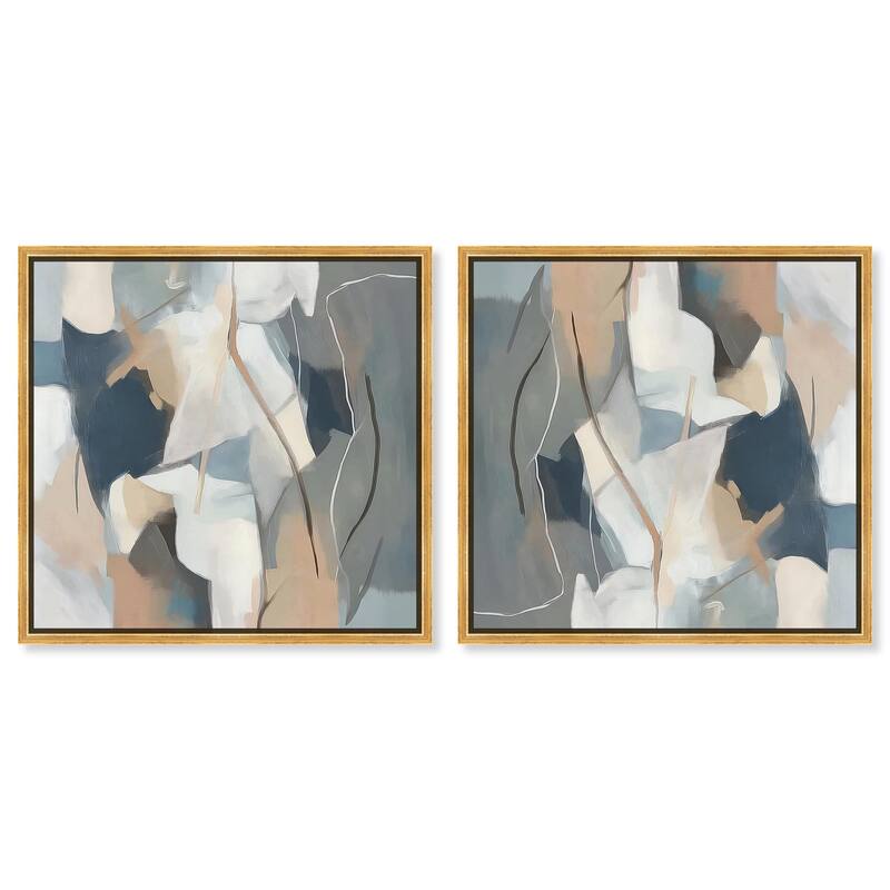 Spring's Riot Canvas by Art Remedy - 12" x 12" - White