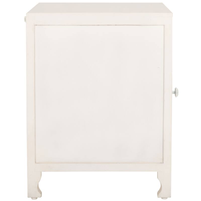 SAFAVIEH Adilene 2-Shelf Single Door Nightstand