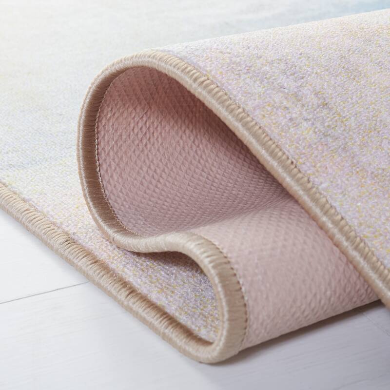 SAFAVIEH Paint Brush Machine Washable Slip Resistant Emmanouela Rug