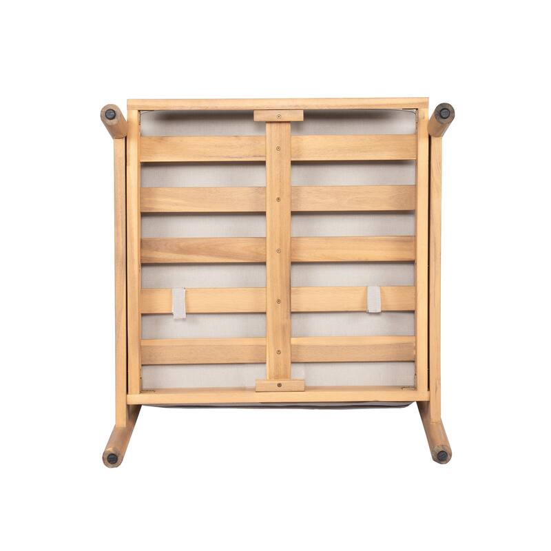 Christopher Knight Home - Delano Outdoor Acacia Wood L-Shaped Sectional Set