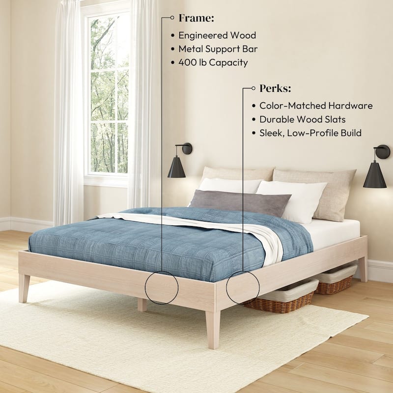 Now Furniture Queen Platform Bed