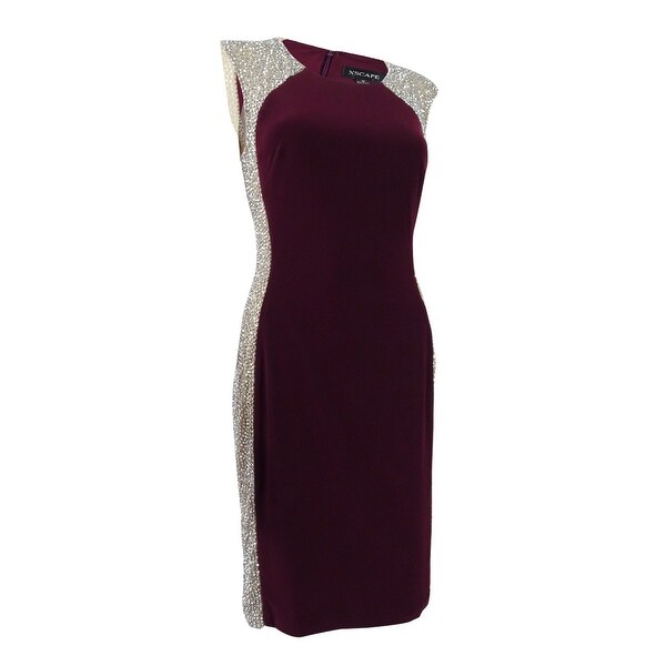 xscape embellished sheath dress