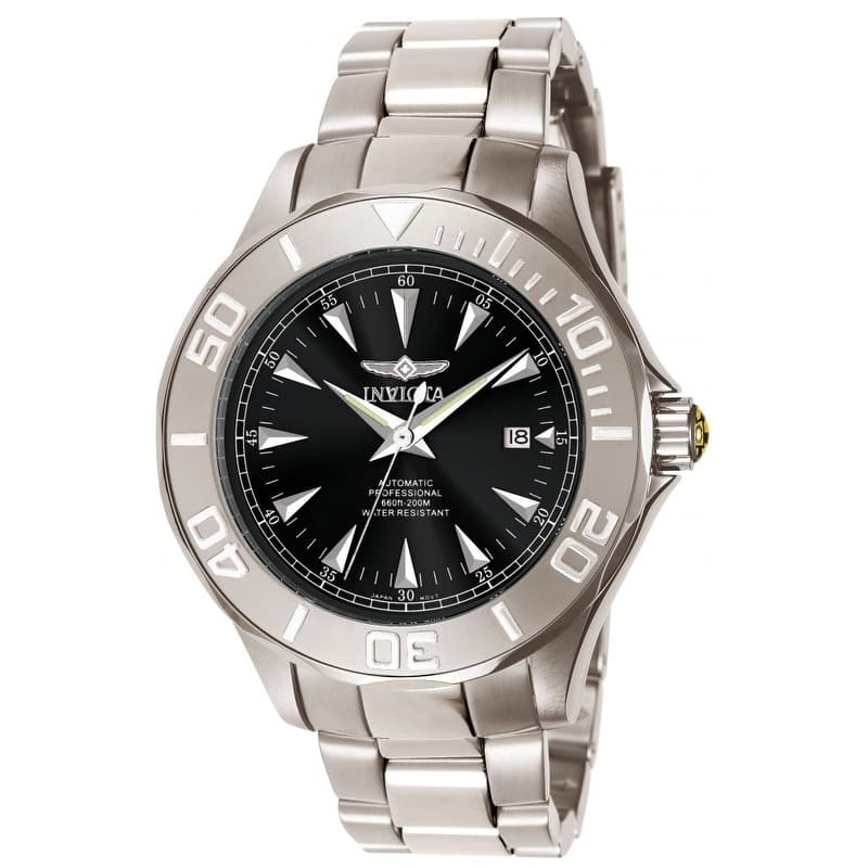 Invicta Men's 7034 Signature Automatic 3 Hand Black Dial Watch