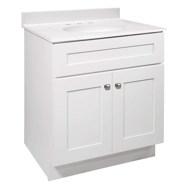 Design House 214569 Brookings 30" Single Free Standing Vanity Cabinet