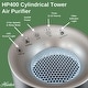 preview thumbnail 9 of 17, Hunter HP400 Round Air Purifiers for Home, True HEPA Air Purifier Tower for Pets, Odors, Allergens, Smoke, Dust, VOC's.