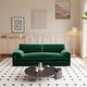 preview thumbnail 34 of 82, 66" Queen Pull Out Sofa Bed, 3-in-1 Convertible Sleeper Sofa with Side Storage Green