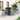 Patio 5-Piece Rattan Dining Stool Table Set