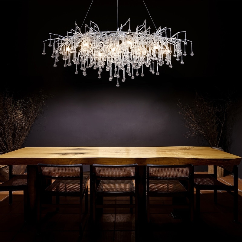 KAYLA 47in-13Light Modern Indoor Crystal Chandelier - On Sale