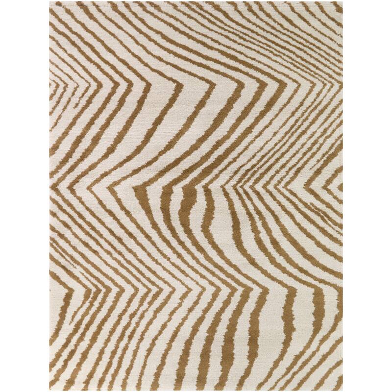 Aleksa Organic Zig-Zag Area Rug