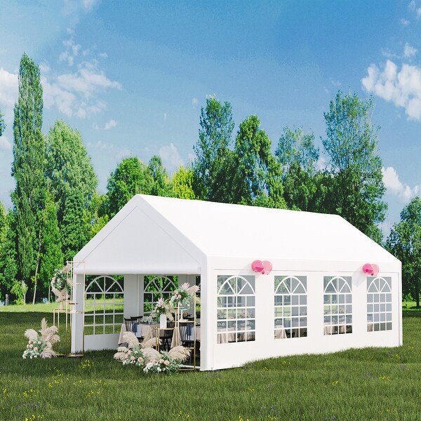 13x26 FT Outdoor Party Tent with Adjustable Sidewalls - Bed Bath