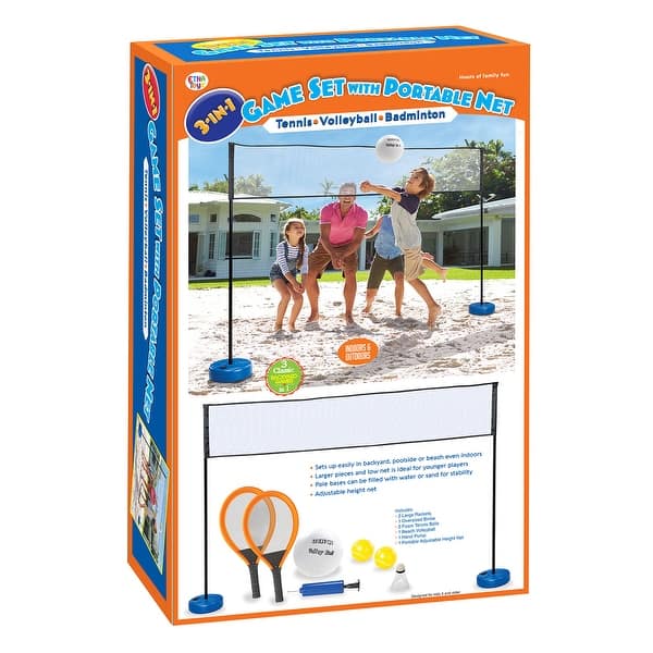 Hey! Play! Hookey Ring Toss Game Set