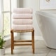 preview thumbnail 112 of 150, Linery & Co. Combed Cotton Bath Towel Set Bath Towel (Pack of 4) - Blush