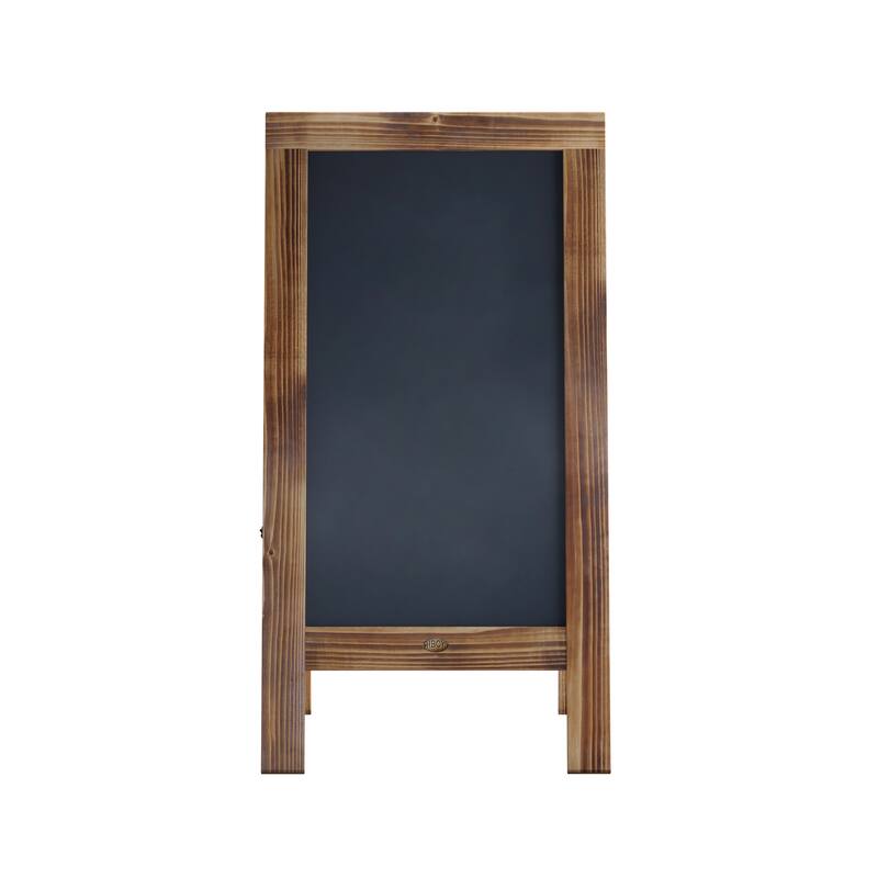 Wood A-Frame Magnetic Chalkboard Set-Markers, Stencils, and Magnets