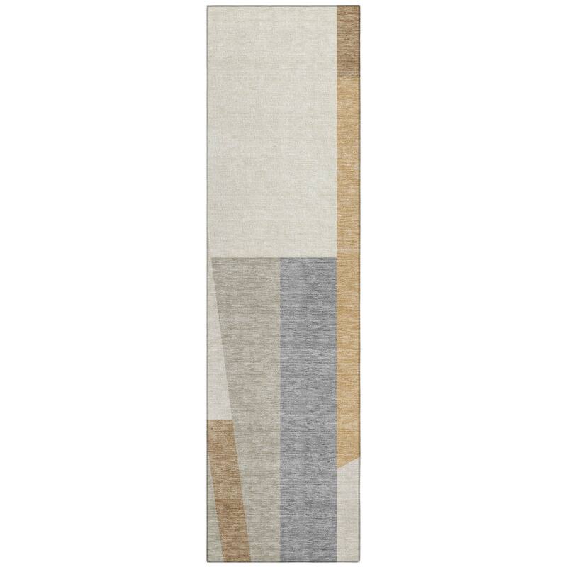 Machine Washable Indoor/ Outdoor Contemporary Jolie Chantille Rug