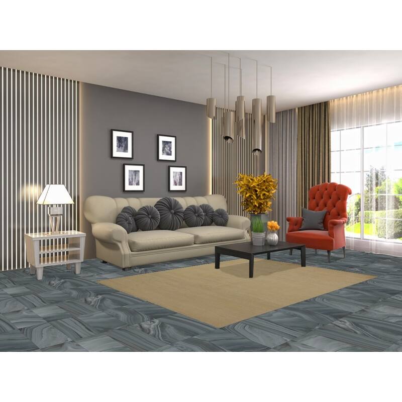 Modern Gabbeh Oriental Area Rug Handmade Bedroom Wool Carpet - 5'0" x 6'8"