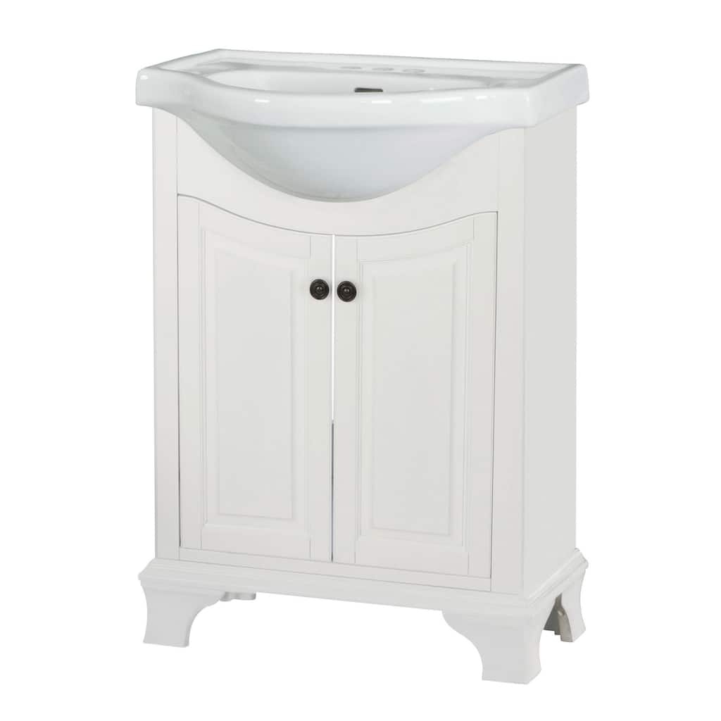 CRAFT + MAIN CNWVT2536 Corsicana 25" Free Standing Vanity Set with