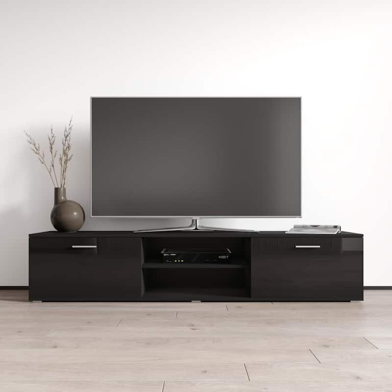 Strick & Bolton Shigeo 71-inch TV Stand - Black