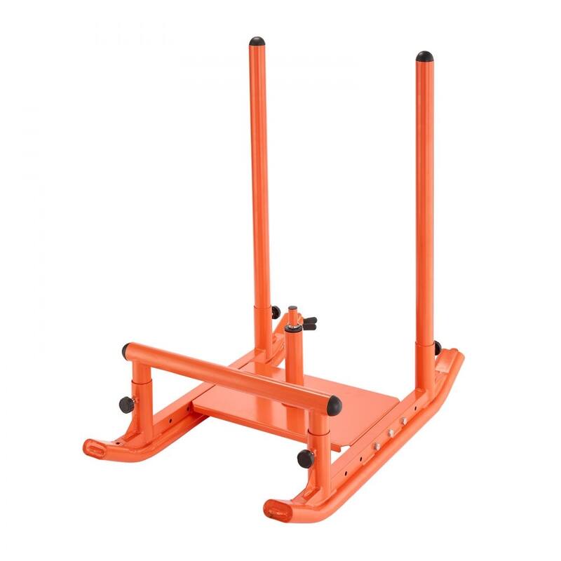 Steel Speed Training Sled with Adjustable Harness and Shoulder Straps for Strength Workouts - 40.6” x 26” x 40.9”