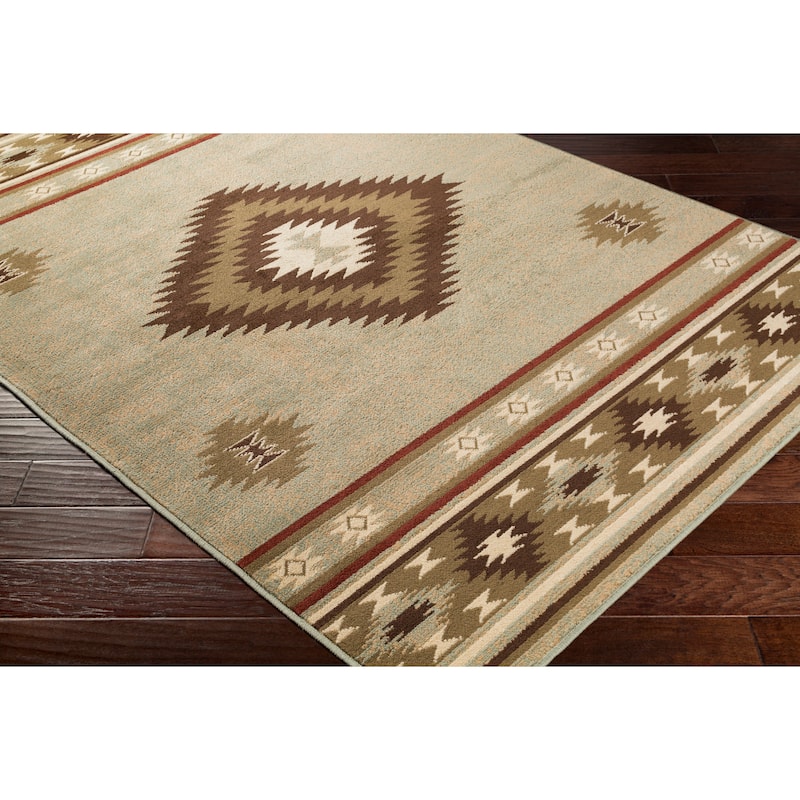 Livabliss Nurzhan Southwestern Area Rug