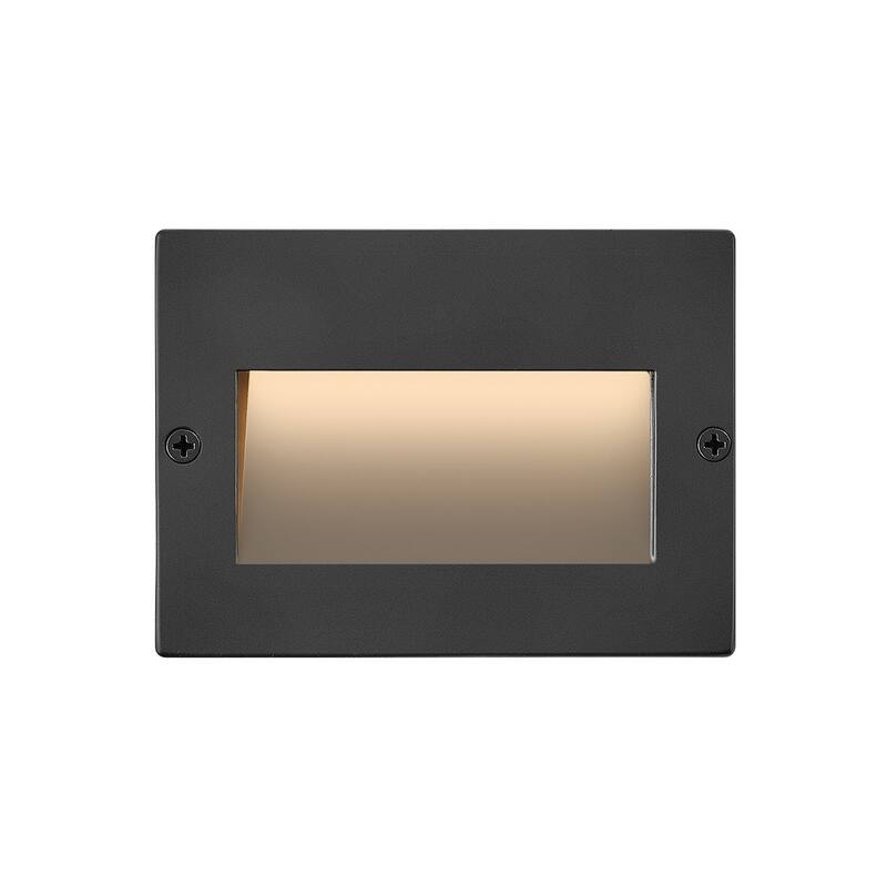 Hinkley Lighting Taper 5" Wide LED Step Light - Matte Black Stainless