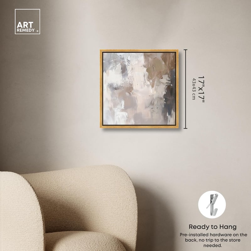 Faded Textured II Canvas by Art Remedy