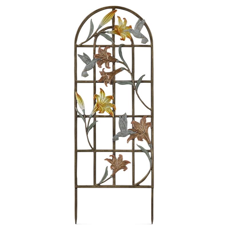 Spi Wide Hummingbird Trellis 39" X 14.5" X 1" 5.0 Lbs. Aluminum - 39 X 14.5 X 1 inches