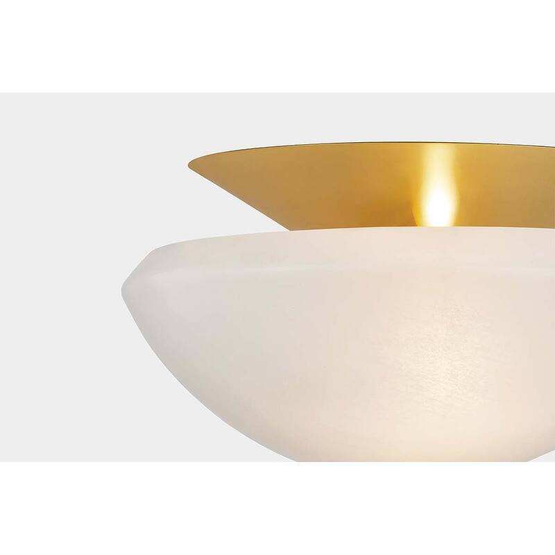 Hudson Valley Lighting 1102 Pawtucket 2 Light 15" Wide Flush Mount
