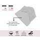 preview thumbnail 124 of 165, Waterford Collection 100% Cotton Non-Slip Bathroom Rug Set, Machine Washable Bath Rug, 4 Piece Bath Mat Set with Contour