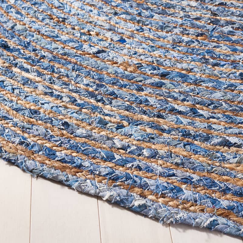 SAFAVIEH Handmade Cape Cod Marget Boho Coastal Jute Rug