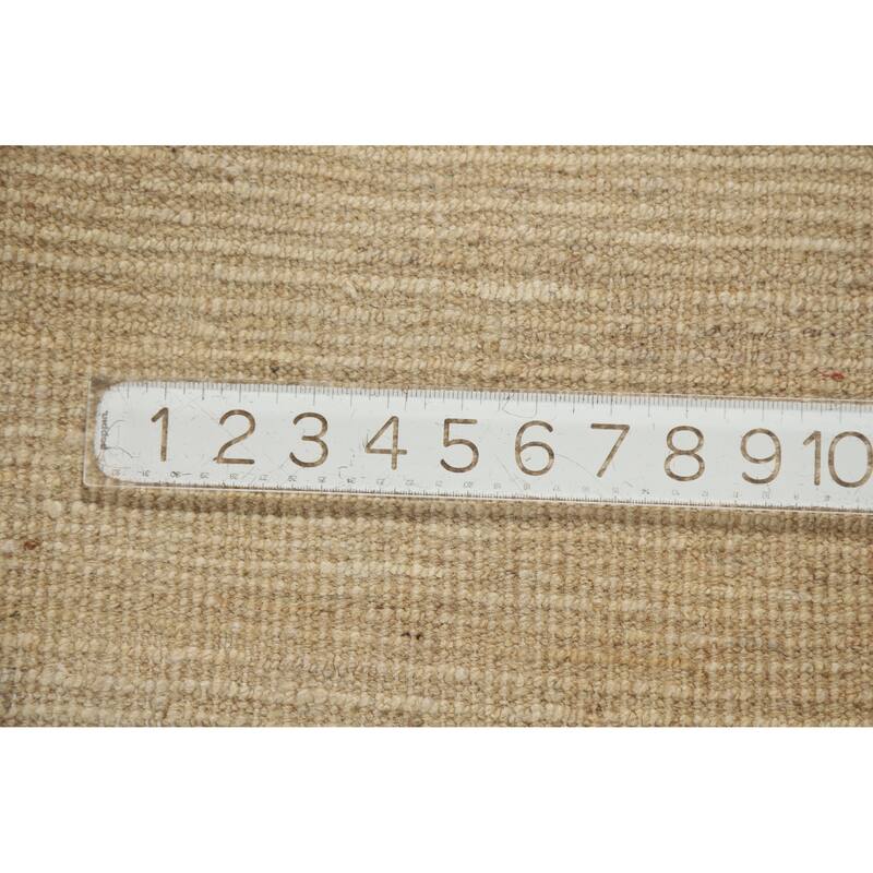 Geometric Moroccan Oriental Rug Hand-Knotted Bedroom Wool Carpet - 8'2" x 9'8"