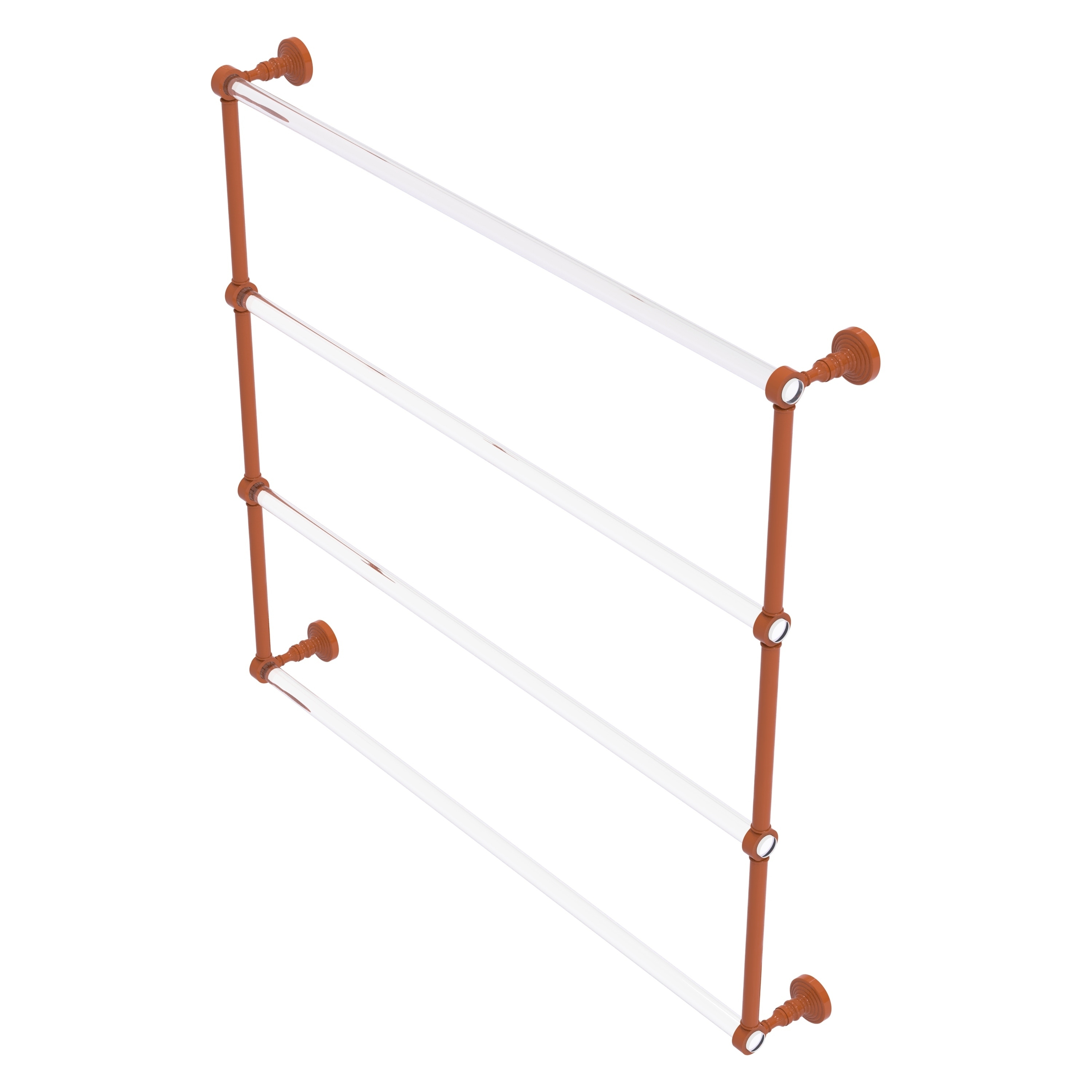 Allied Brass Pacific Grove Collection 4 Tier 24 Inch Ladder Towel Bar