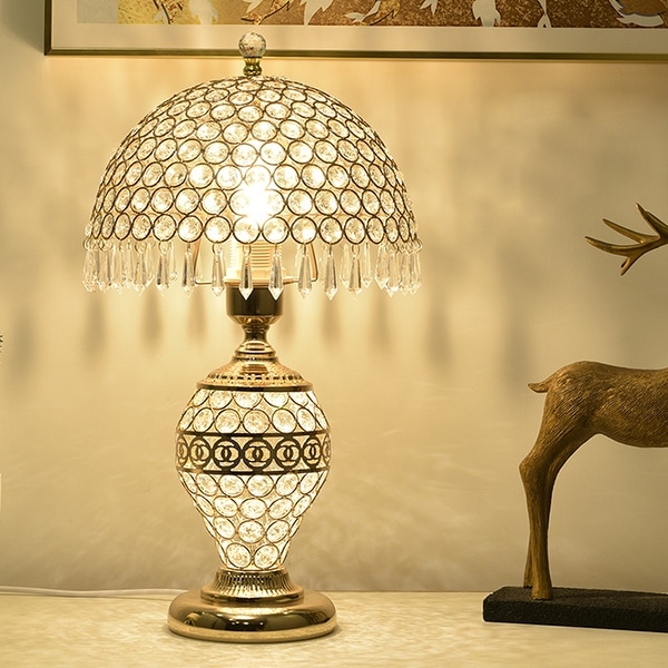 Mermaid Crystal Accent Table Lamp Deluxe Nightstand Lamp On Sale Bed Bath Beyond 36293462