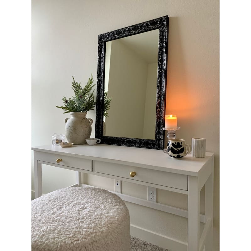 Frame My Mirror Black Framed Wall Mirror, Maricopa Design